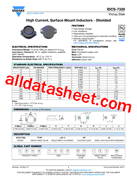 IDCS7328ER47M型号图片