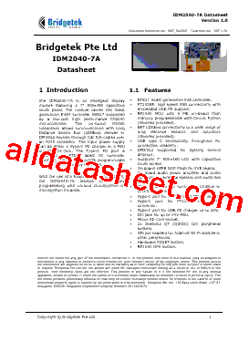 IDM2040-7A型号图片