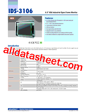 IDS-3106N-80VGA1E型号图片