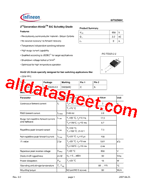 IDT02S60C型号图片