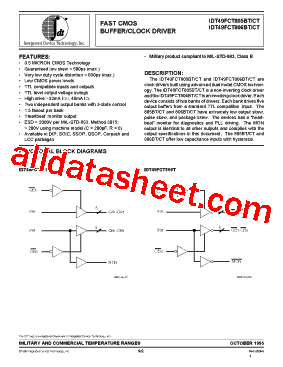 IDT49FCT806CTQB型号图片