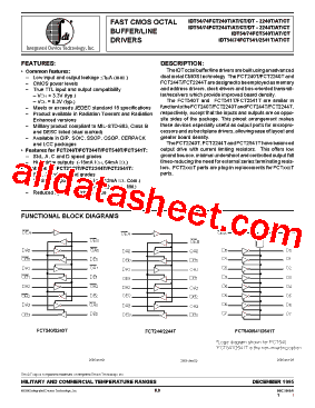 IDT54240CTEB型号图片