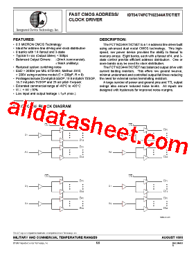 IDT54FCT162344ET型号图片