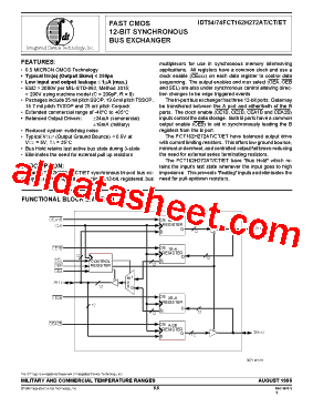 IDT54FCT162H272ETE型号图片