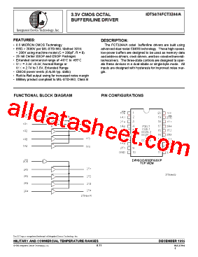 IDT54FCT244DB型号图片
