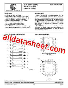 IDT54FCT245ASOB型号图片