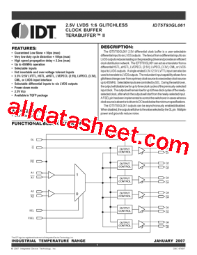 IDT5T93GL061型号图片