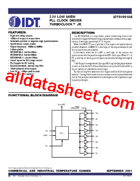 IDT5V9910A-2SOI型号图片