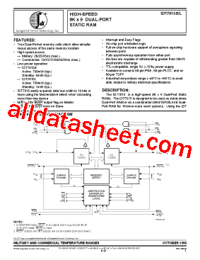 IDT7015S20J型号图片