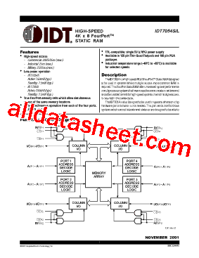 IDT7054L35PRFB型号图片