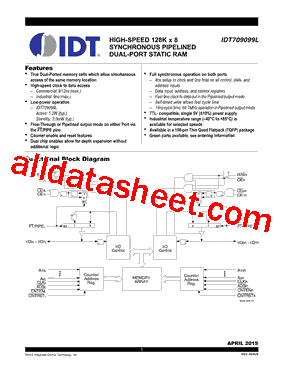 IDT709099L_15型号图片