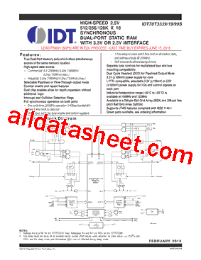 IDT70T3339_18型号图片