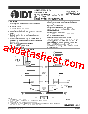 IDT70T631S10BC型号图片