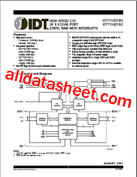 IDT71V421L25JI型号图片