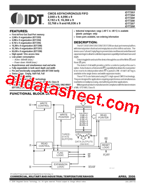 IDT7203L12DG型号图片