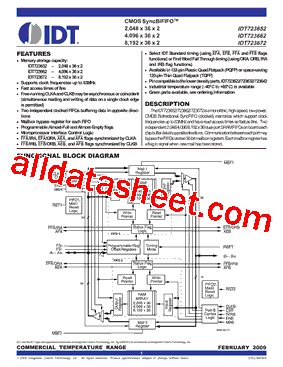 IDT723652_09型号图片