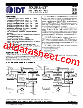 IDT72831L25PFI型号图片