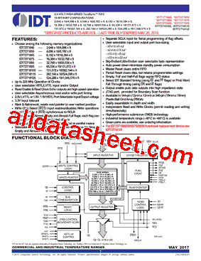 IDT72T1855型号图片