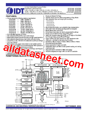 IDT72T1895L10BB型号图片