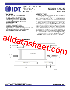 IDT72V14081型号图片