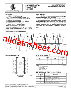 IDT74FCT3573AD型号图片