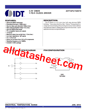 IDT74FCT38075_12型号图片