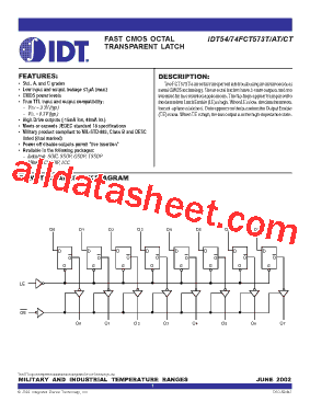 IDT74FCT573TD型号图片