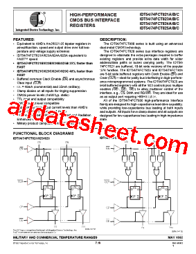 IDT74FCT823AL型号图片