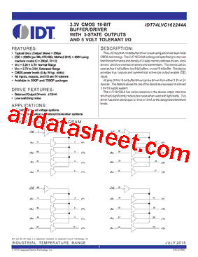 IDT74LVC162244A_15型号图片