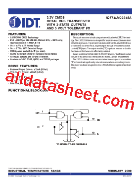 IDT74LVC2245A型号图片