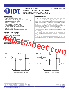 IDT74LVCH16374APA型号图片