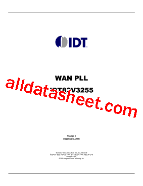 IDT82V3255TFGBLANK型号图片