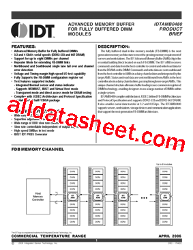 IDTAMB0480型号图片