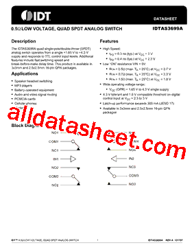 IDTAS3699ANDG型号图片