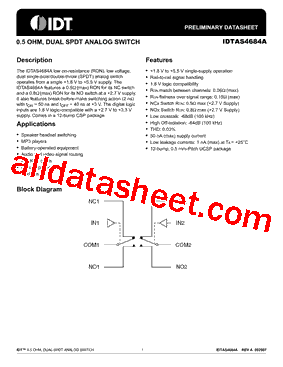 IDTAS4684A_1型号图片