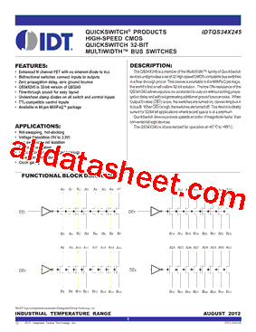 IDTQS34X245型号图片