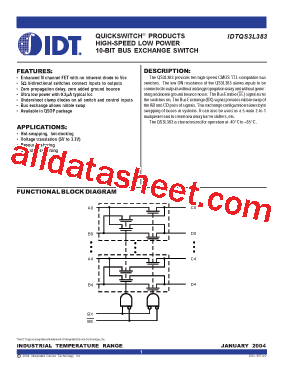IDTQS3L383型号图片
