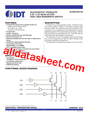 IDTQS3VH126型号图片