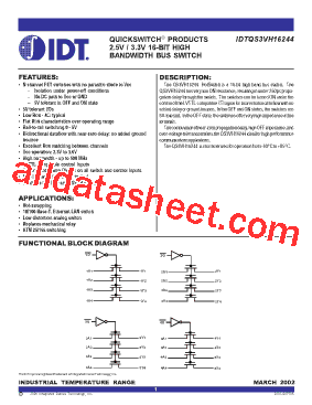 IDTQS3VH16244PV型号图片