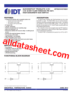 IDTQS3VH16861型号图片