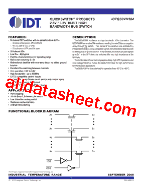 IDTQS3VH384_08型号图片