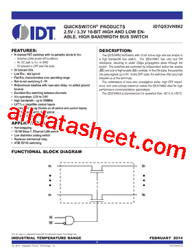 IDTQS3VH862_14型号图片