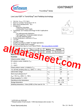 IGW75N60T_09型号图片