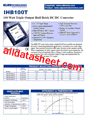 IHB100T型号图片