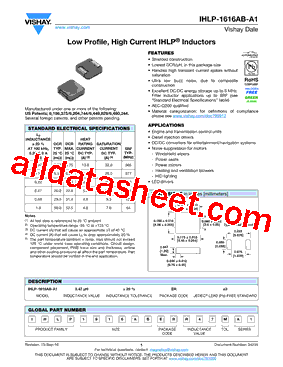 IHLP-1616AB-A1型号图片