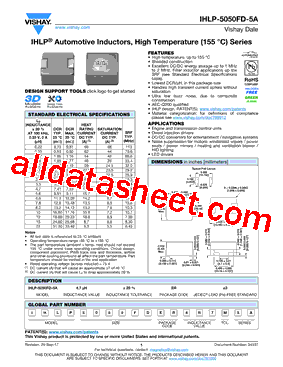 IHLP-5050FD-5A型号图片