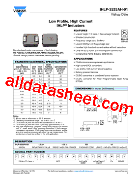 IHLP2525AHER2R2M01型号图片