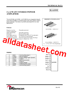 ILA1519B型号图片