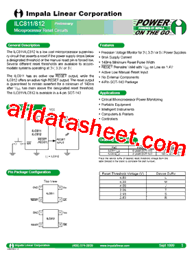 ILC811_U型号图片