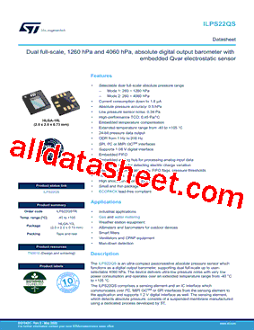 ILPS22QS型号图片